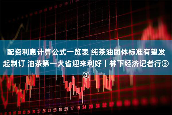 配资利息计算公式一览表 纯茶油团体标准有望发起制订 油茶第一大省迎来利好｜林下经济记者行③